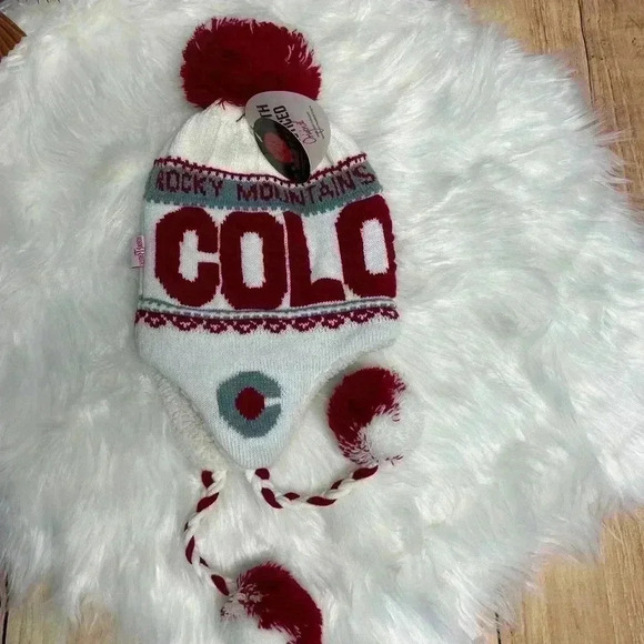 Robin Ruth Original Colorado Rocky Mountains Winter Hat NWT - Picture 1 of 9
